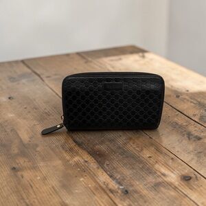 Gucci Microguccissima Zip Around Wallet